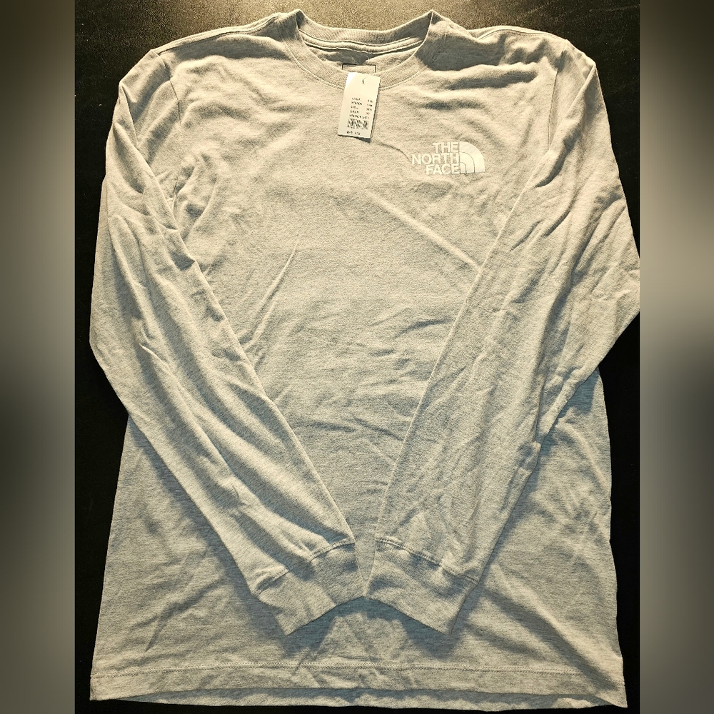 Brand New W/Tag's, Never Worn: The North Face, Long Sleeve, Grey, Men's Medium